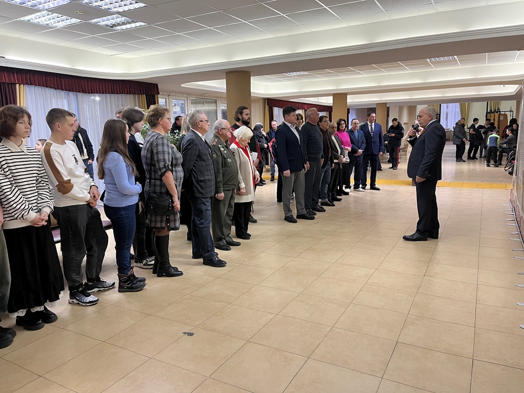 Открытие выставки «Великого мужества вечный урок»