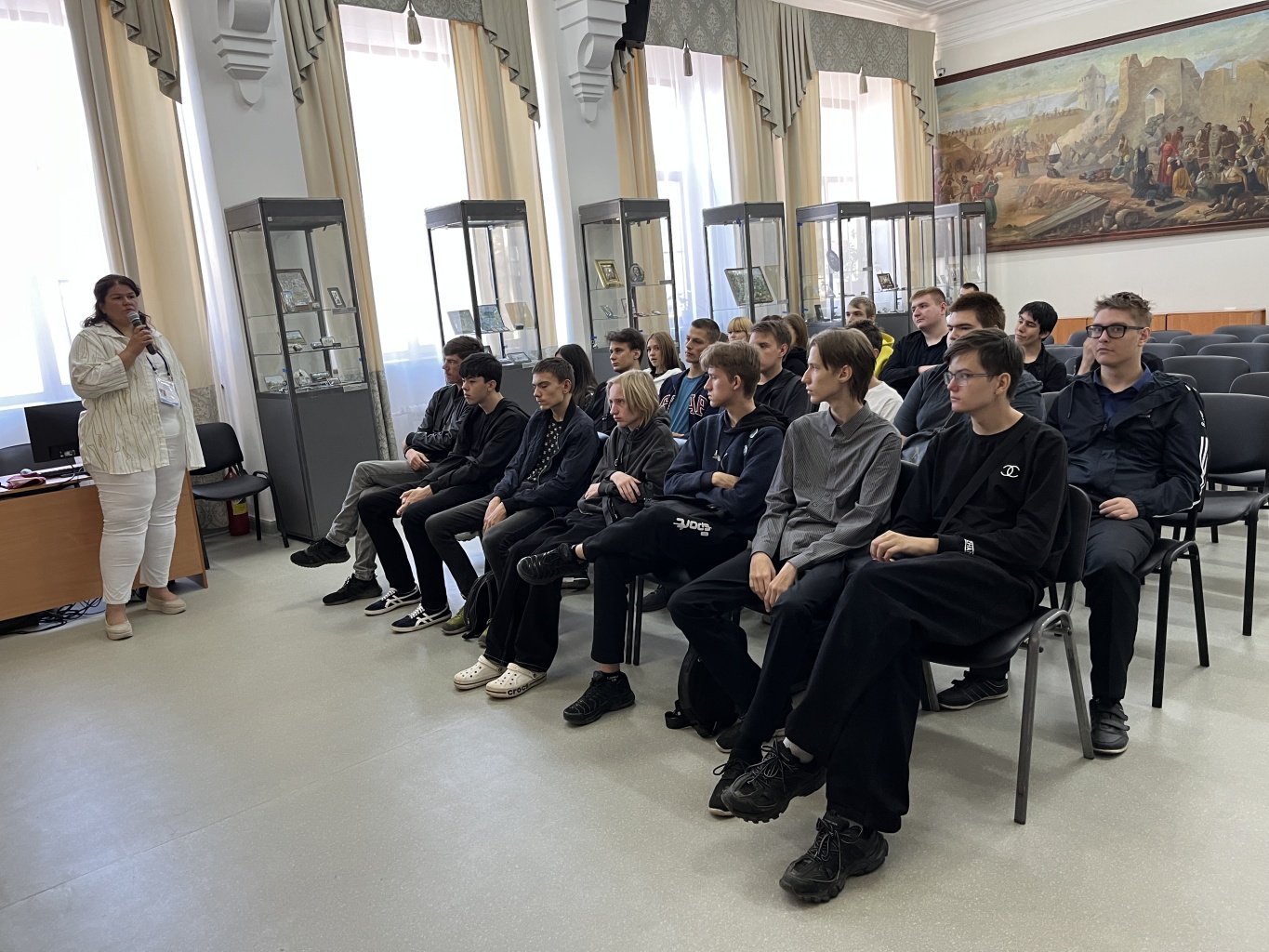 В музее продолжаются познавательные мероприятия героико-патриотической направленности В музее продолжаются познавательные мероприятия героико-патриотической направленности