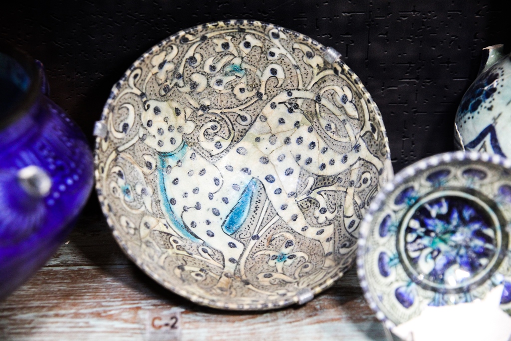 Кашинная пиала, XIV в. (из фондов АМЗ)