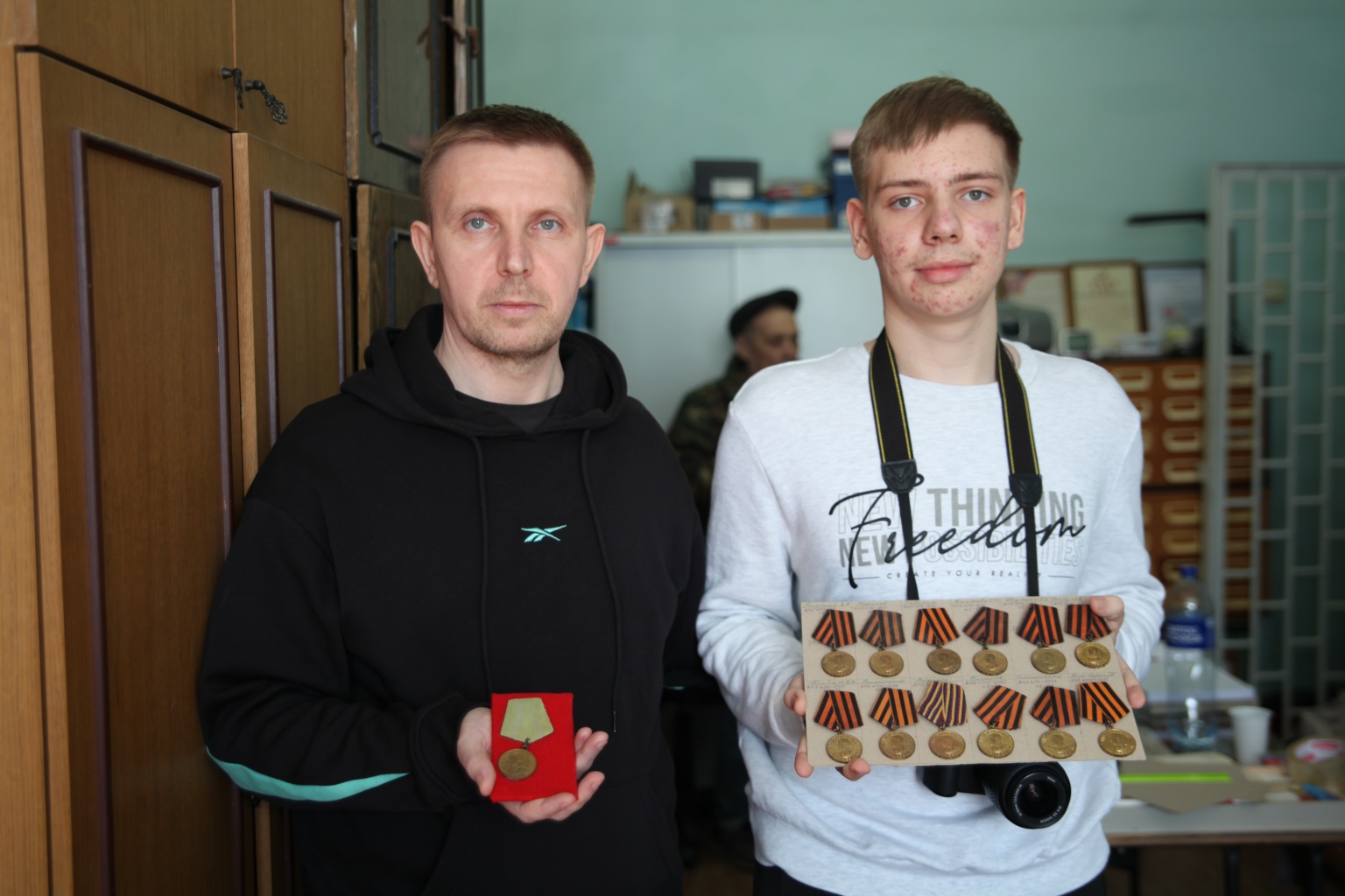 Потомки ветерана посетили музейные фонды