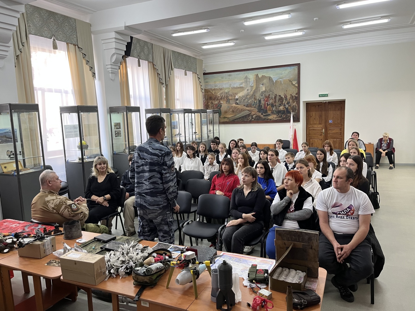 В музее прошло мероприятие «Герои среди нас» В музее прошло мероприятие «Герои среди нас»