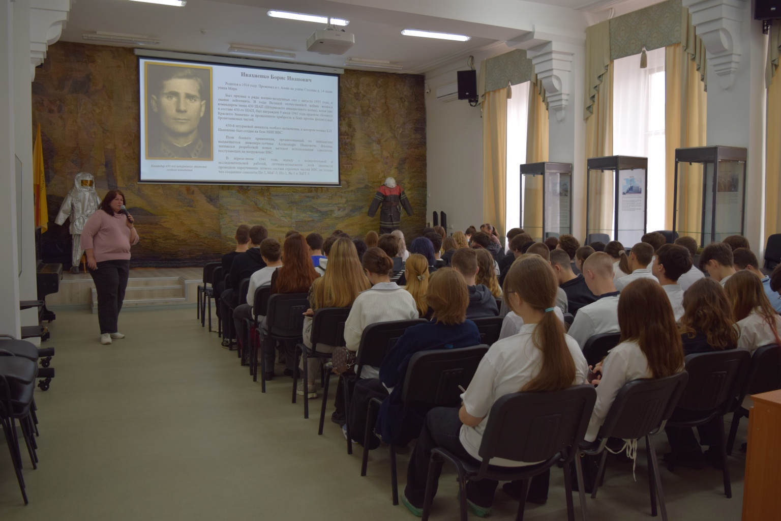 Школьники посетили мероприятие «Крылья Победы»