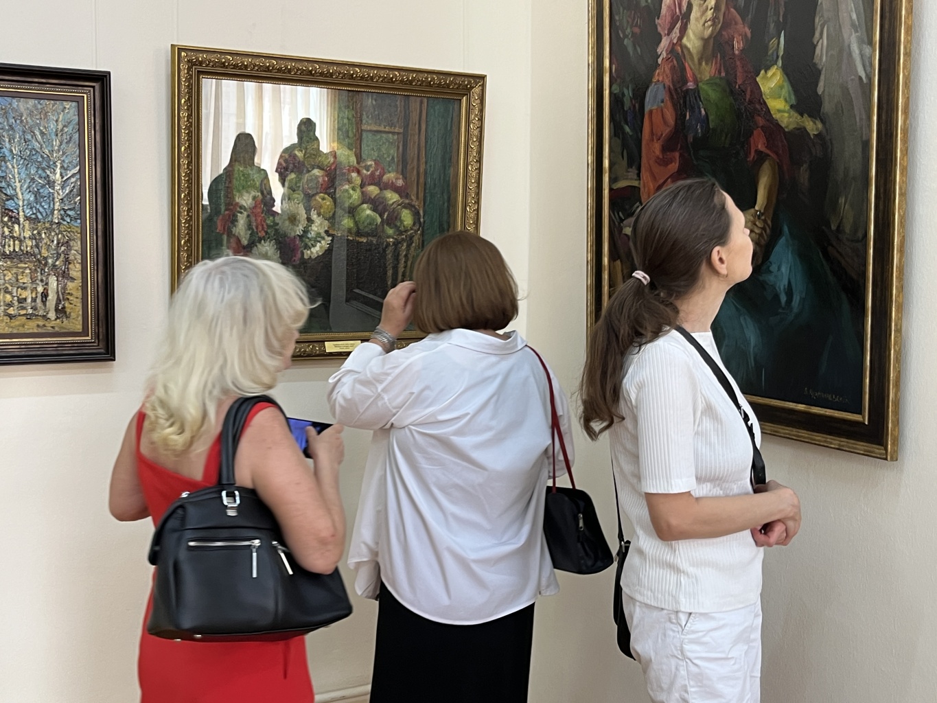 Открытие выставки «Искусство. Классика. Жизнь. Образ Родины в изобразительном искусстве XIX-XX вв.»