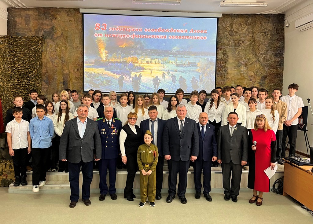 В музее прошло мероприятие «Освободители»