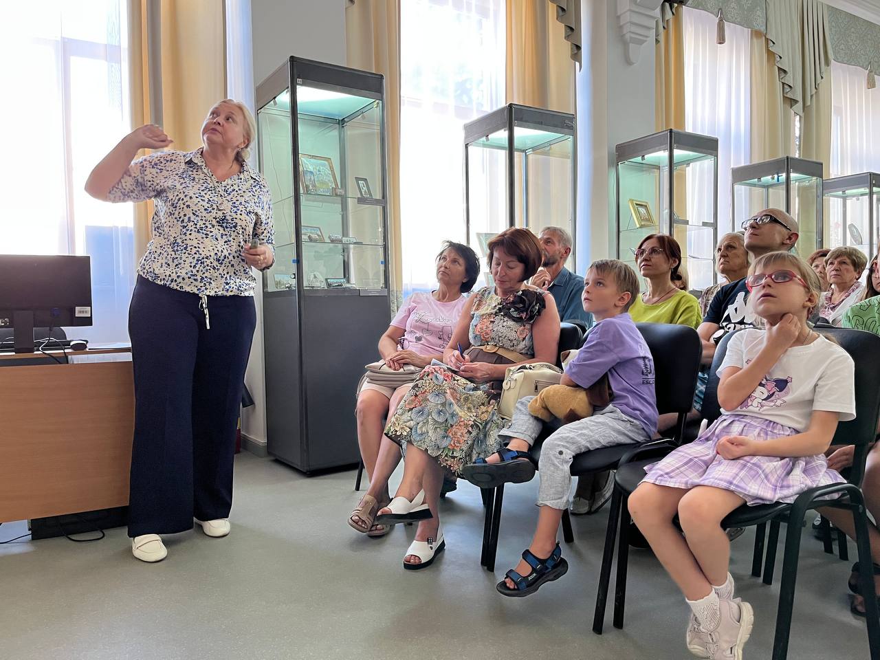 После летнего перерыва в музее возобновил работу лекторий После летнего перерыва в музее возобновил работу лекторий