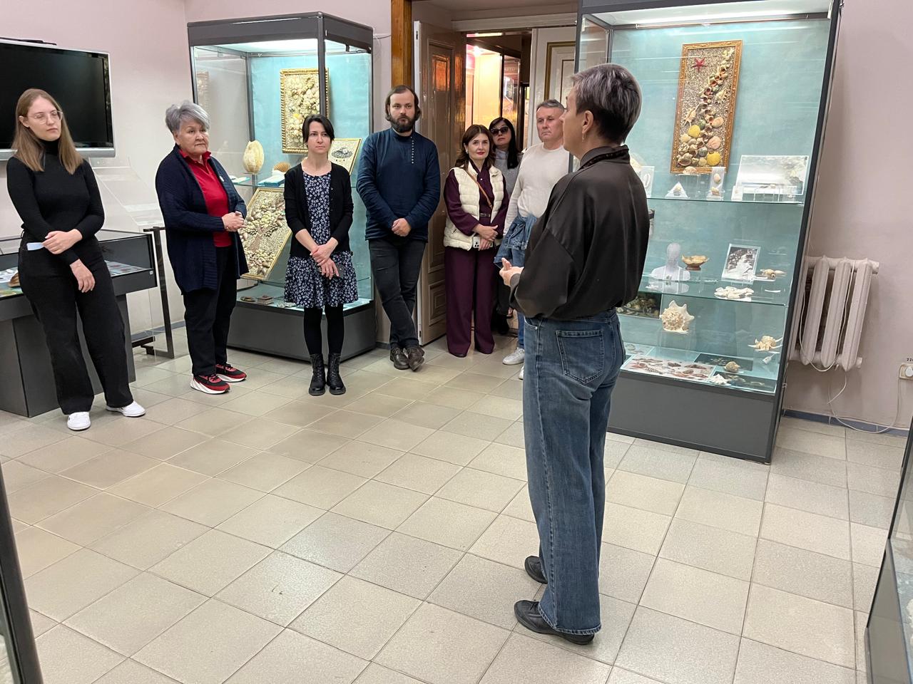 Открытие выставки «В царстве мягкотелых» Открытие выставки «В царстве мягкотелых»