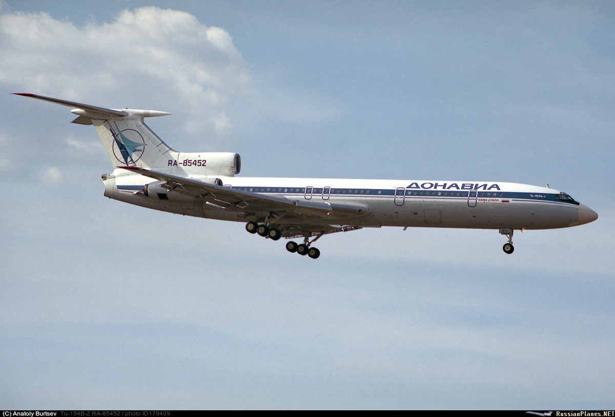 Ту-154 ДОНАВИА Ту-154 ДОНАВИА