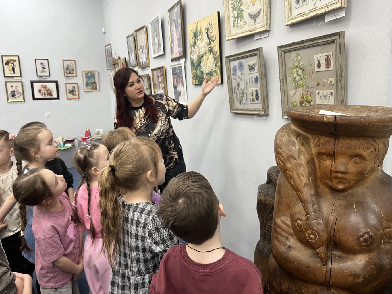 Весеннее настроение в выставочном зале «Меценат»